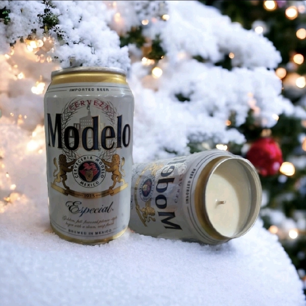 ModelCo Especial Beer Can Candle